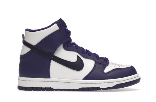 Electro Purple Midnght Navy (GS) Nike Dunk High
