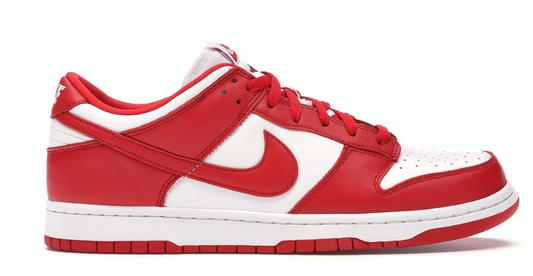 University Red Dunk Low