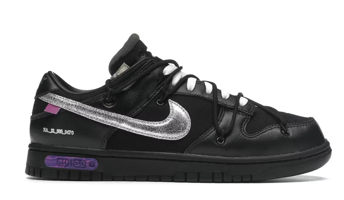 Off White Lot 50 Dunk low