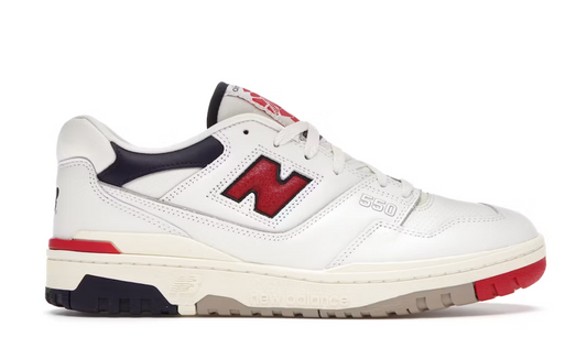 New Balance 550 Aime Leon Dore White Navy Red