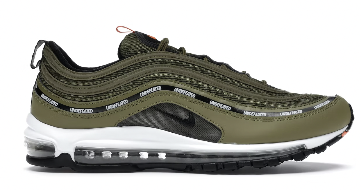 Undefeated Nike Air Max 97 militia