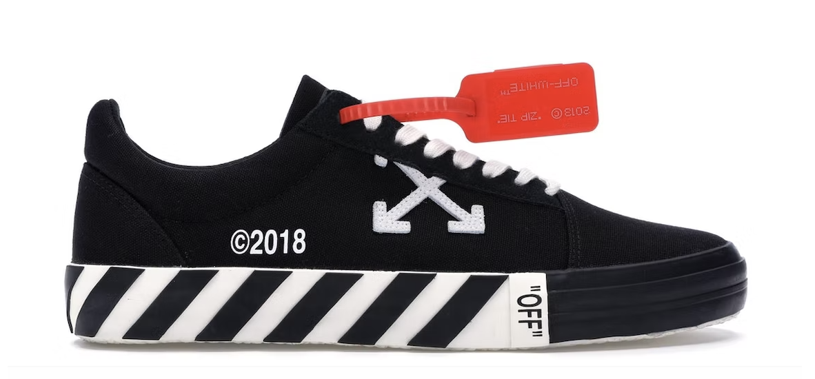Off White Vulc Low Black