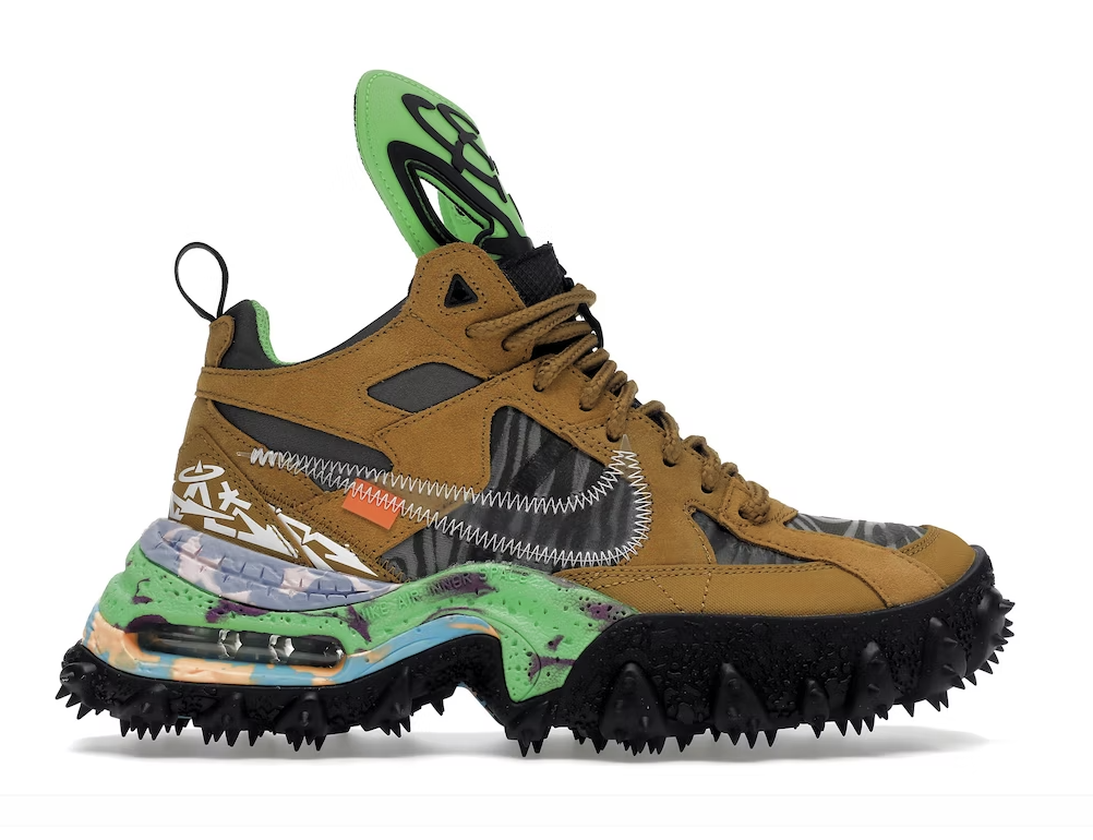 Off White Nike Terra Forma Wheat Green Strike
