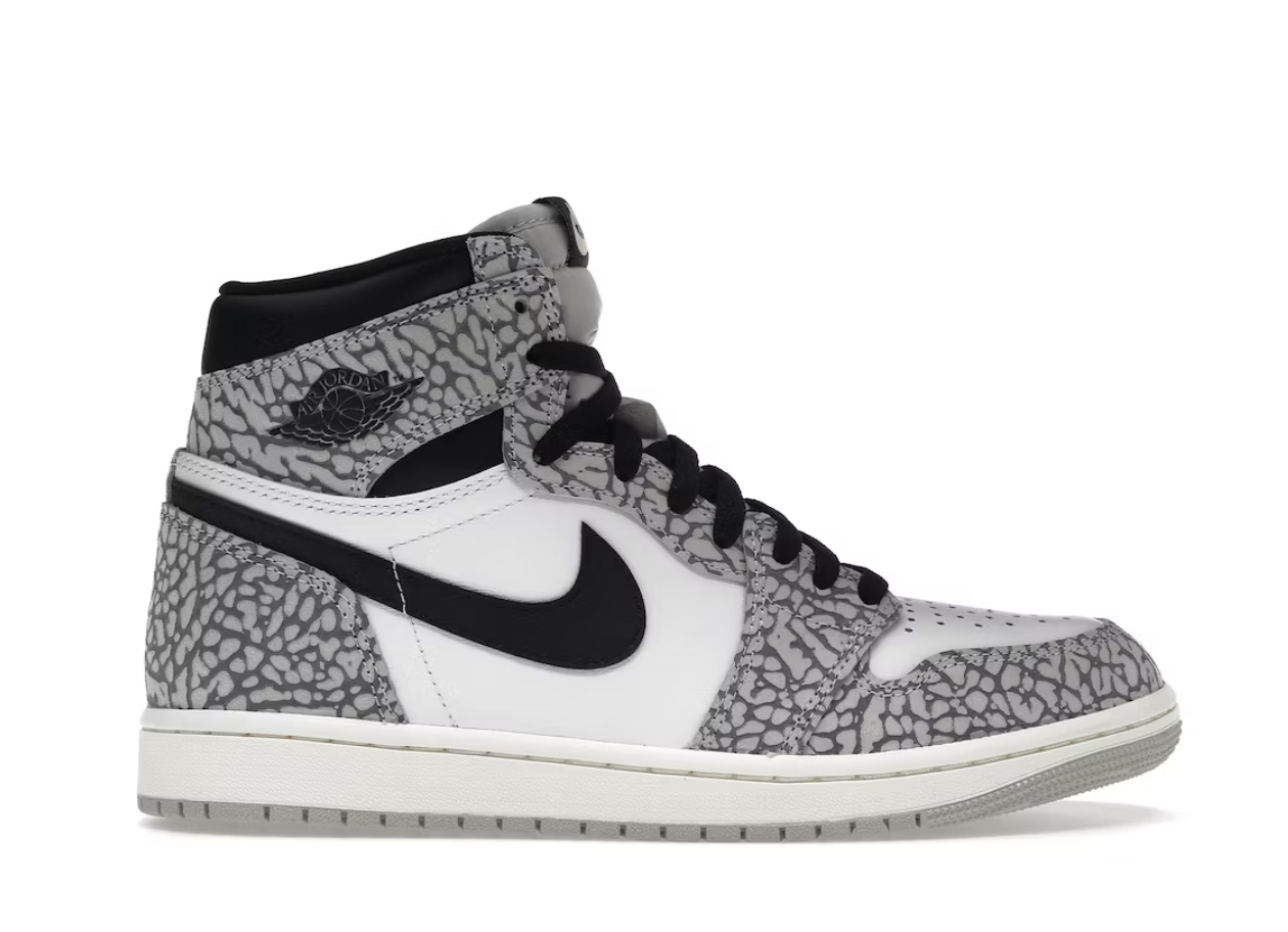 White Cement Jordan 1 High