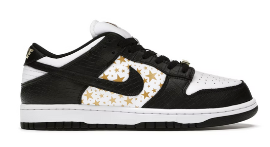 Supreme Black Stars SB Dunk Low