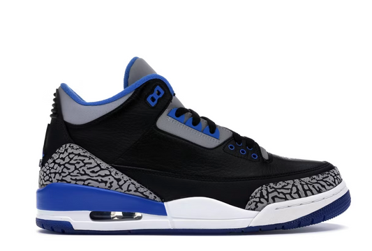 Sport Blue Jordan 3 Retro