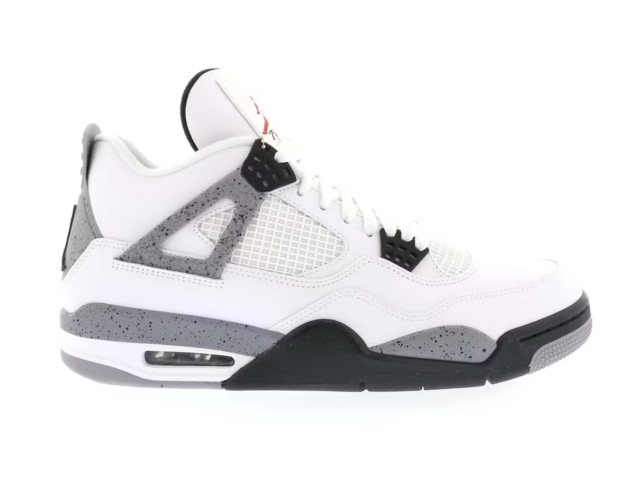 White Cement Jordan 4 Retro