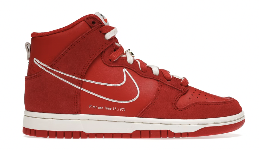 First Use Red Dunk high