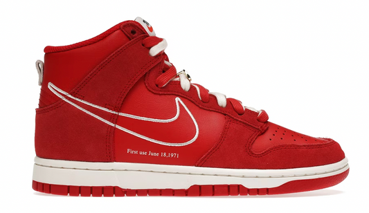 First Use Red Dunk high