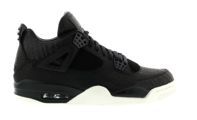 Pony Hair Black Jordan 4