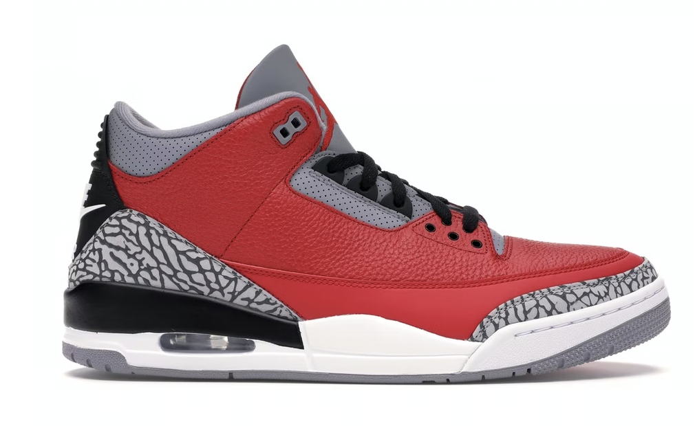 SE Unite Fired Red Jordan 3 Retro