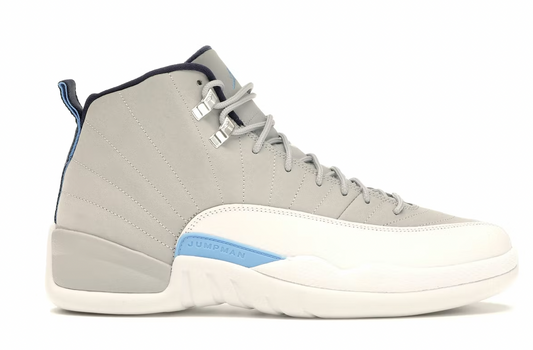 Grey University Blue Jordan 12 Retro