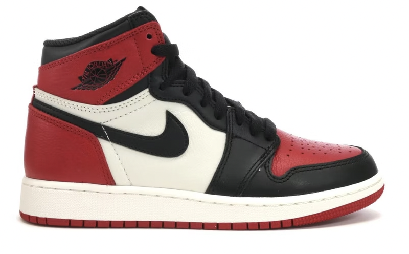 GS Bred Toe Jordan 1