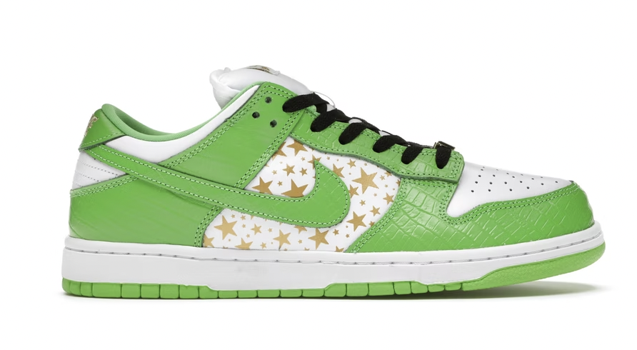 Supreme Stars Mean Green SB Dunk Low
