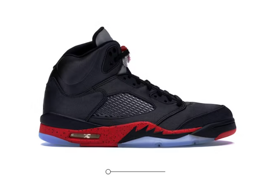 Satin Bred Jordan 5 Retro