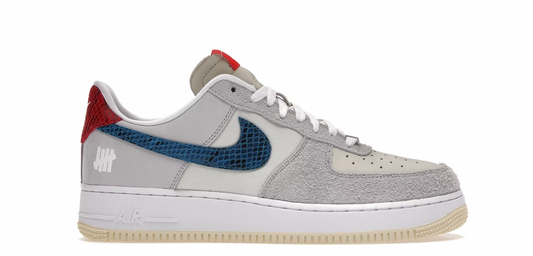 Undefeated Air Force 1 Grey Fog Imperial Blue
