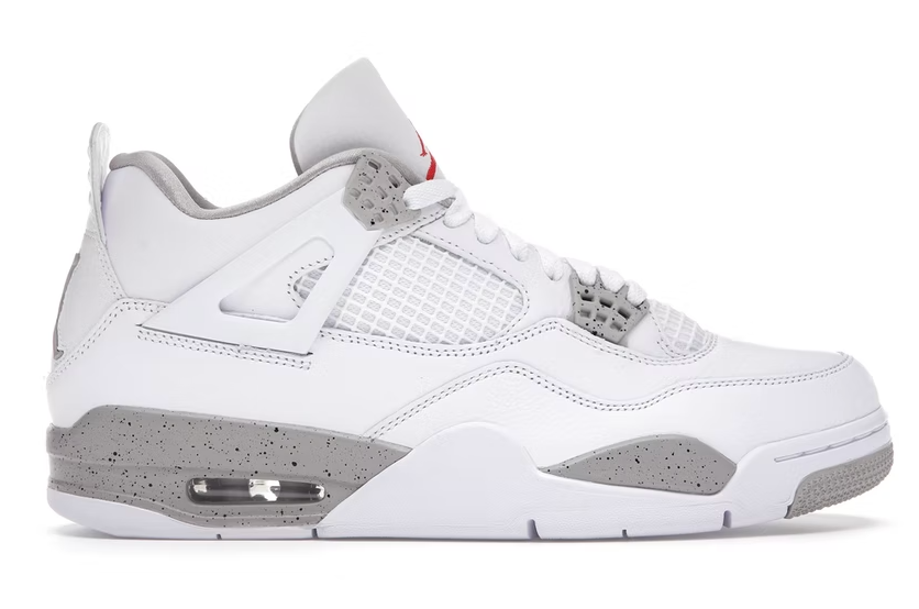 White Oreo Jordan 4