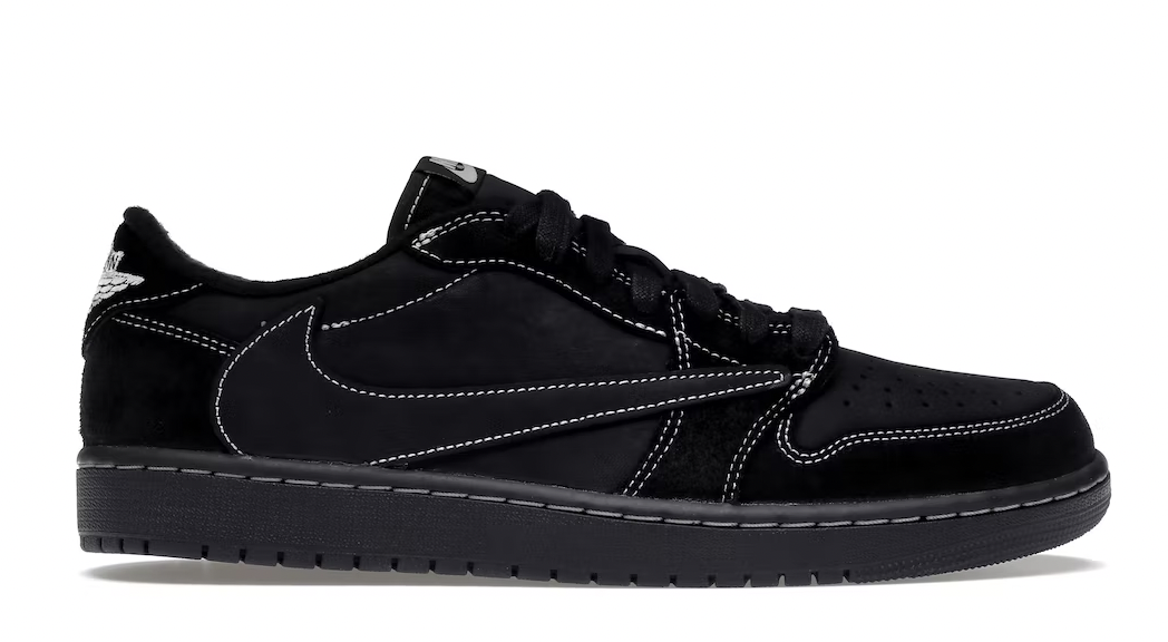 Black Phantom Jordan 1 Low SP Travis Scott Phantom