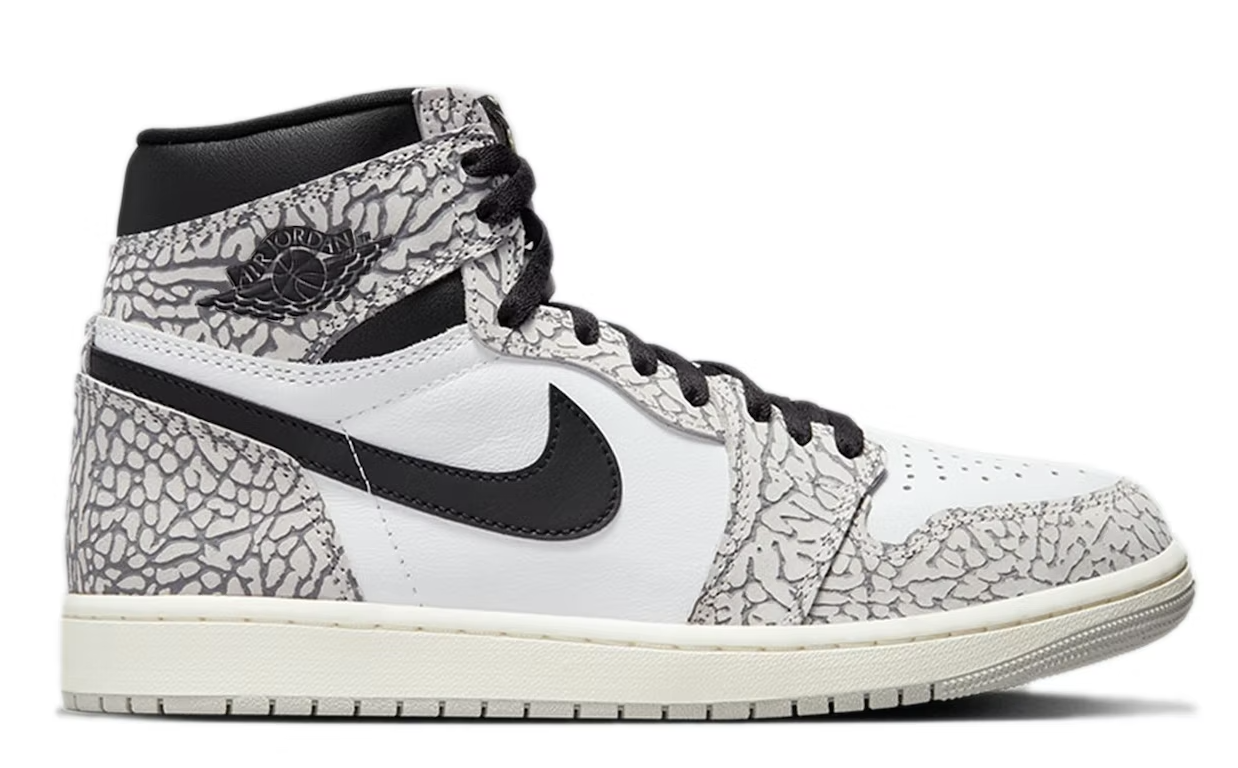 White Cement Jordan 1 High