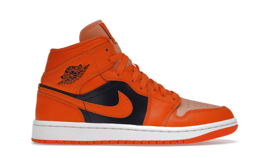Rush Orange Crimson Bliss (Women's) Jordan 1 Mid
