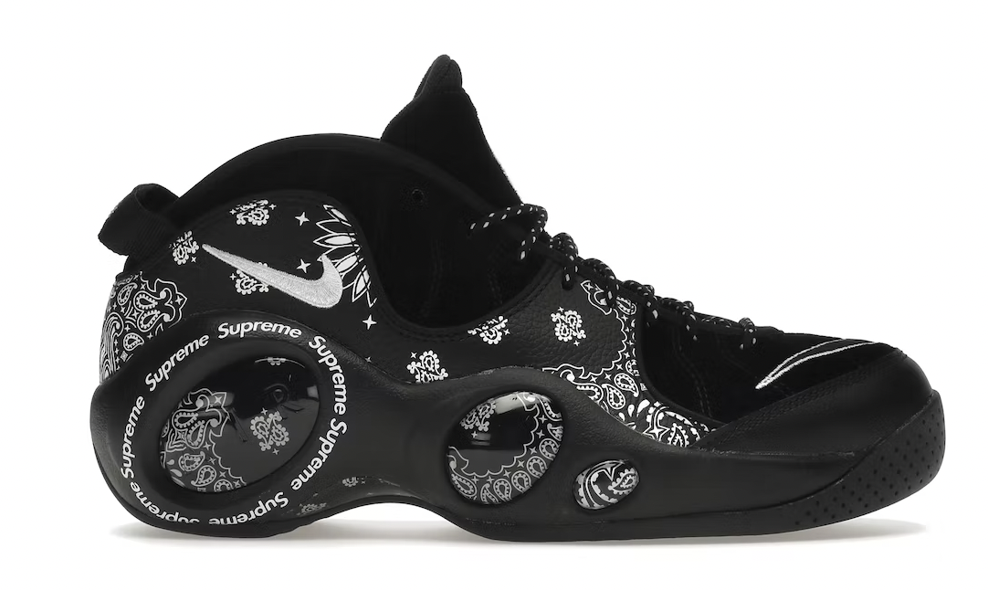 Supreme Black Zoom Flight 95