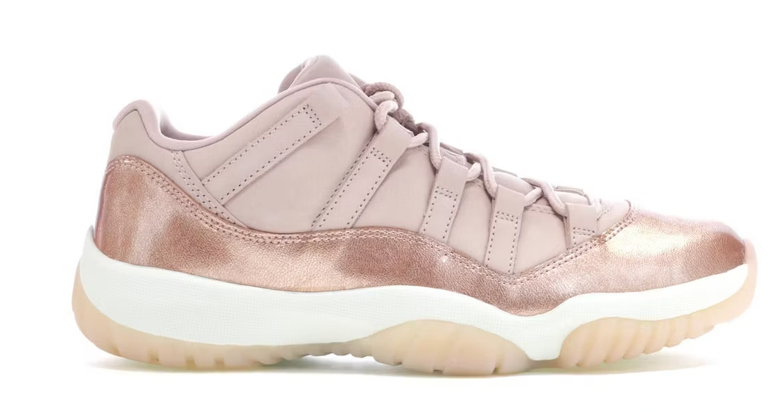 Rose Gold W Jordan 11 Low