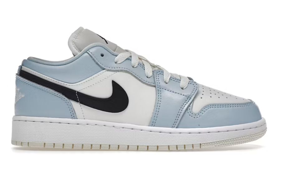 Ice Blue Black (GS) Jordan 1 Low