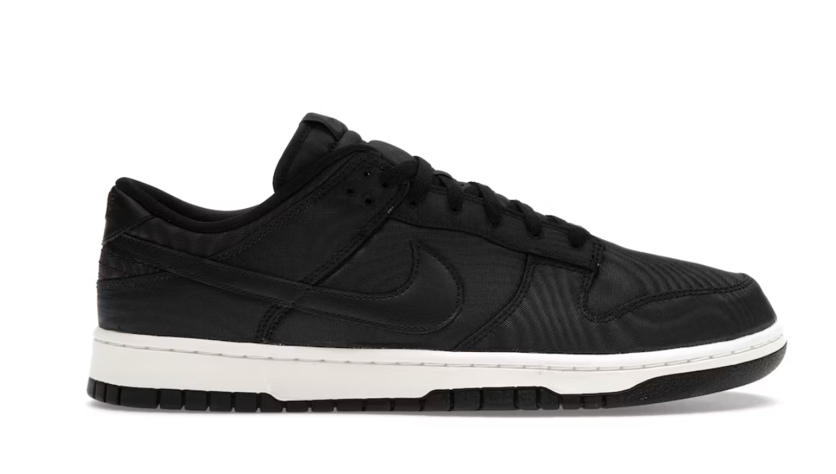 Black Canvas Dunk Low
