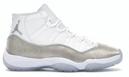 Jordan 11 Retro White Metallic Silver (W)