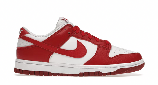Next Nature White Gym Red Dunk Low
