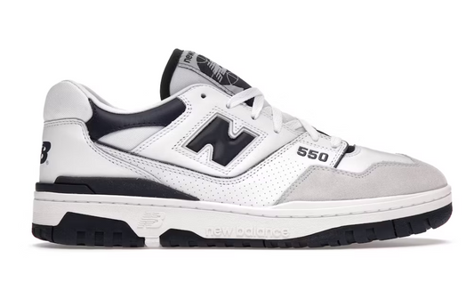 Navy Suede New Balance 550