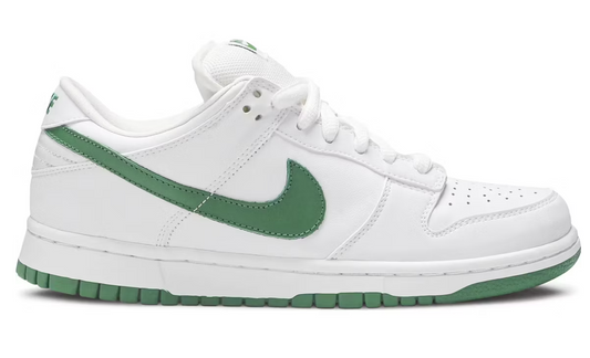 White Classic Green SB Dunk Low
