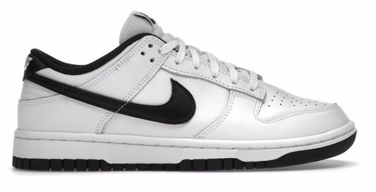 White Black W Dunk Low