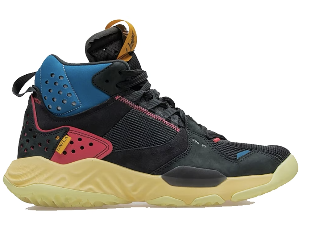 Union Off Noir Jordan Delta Mid