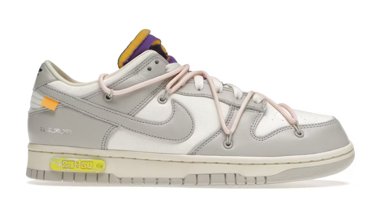 Off White Lot 24 Dunk Low