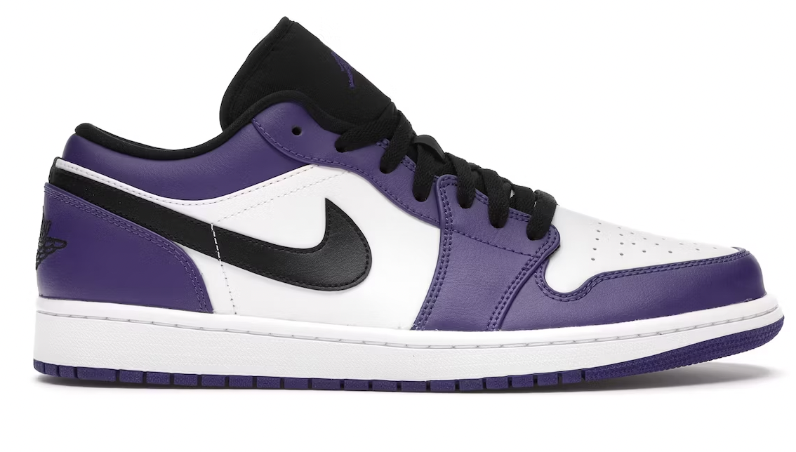 Court Purple Jordan 1 Low