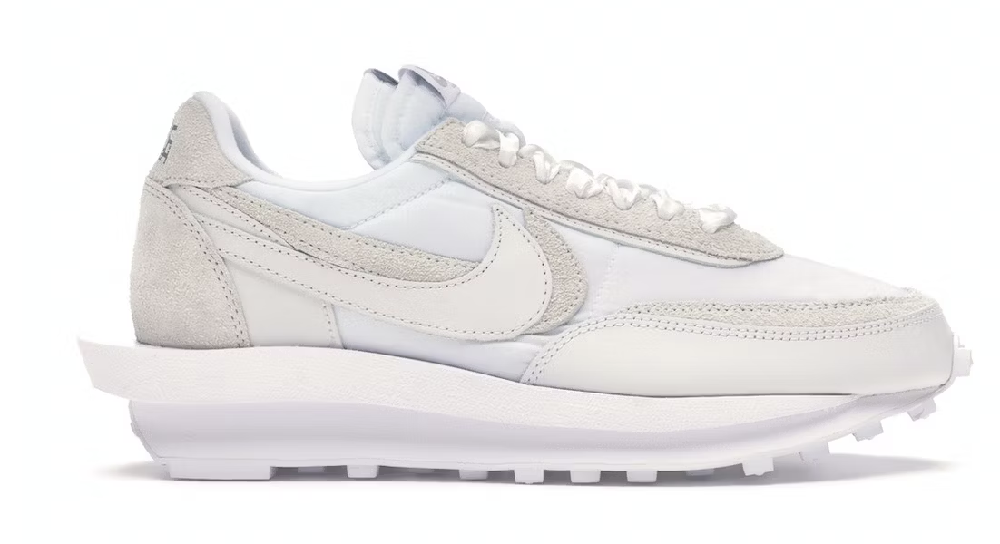 White Nylon Sacai LD Waffle