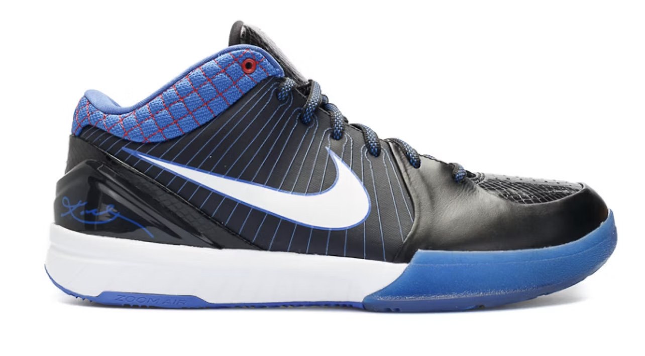 Black White Royal Red Kobe Zoom 4