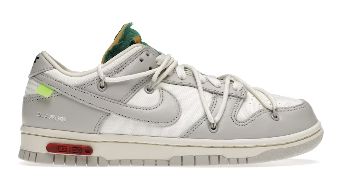 Off White Lot 25 Dunk Low