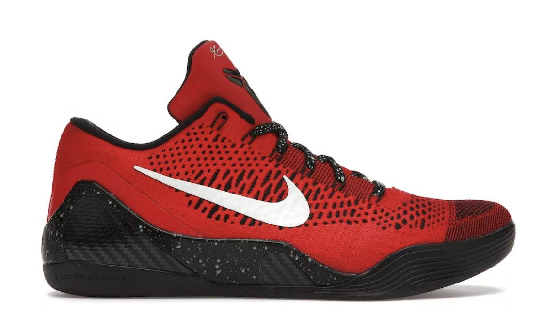 Varsity red Kobe 9 Elite Low