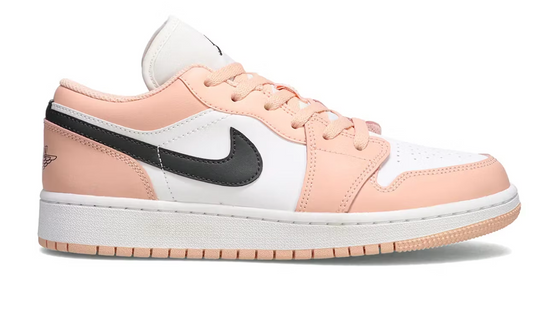 Light Arctic Orange Pink Jordan 1 Low GS