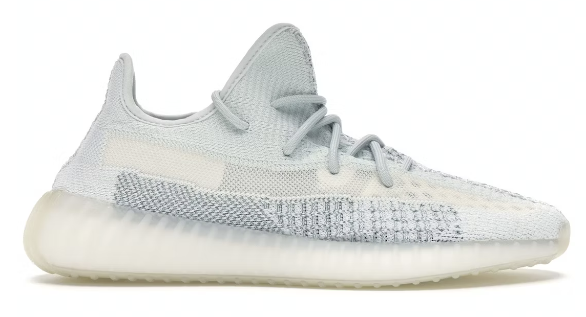 Cloud White Reflective Yeezy Boost 350