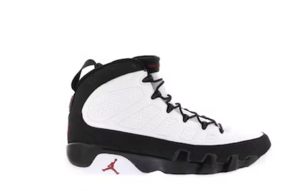 Jordan 9 Retro White Black Red (2010)