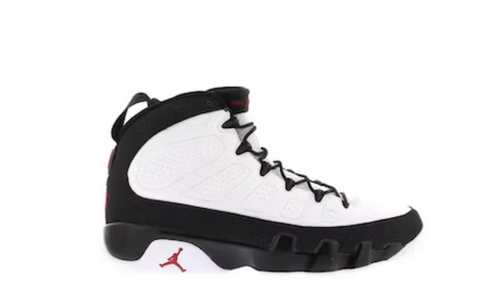 Jordan 9 Retro White Black Red (2010)