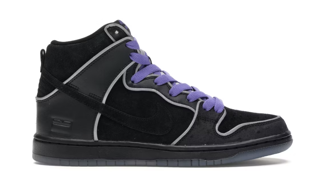Black Purple Box SB Dunk High