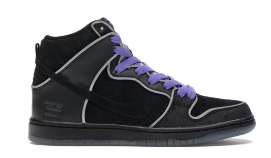 Black Purple Box SB Dunk High