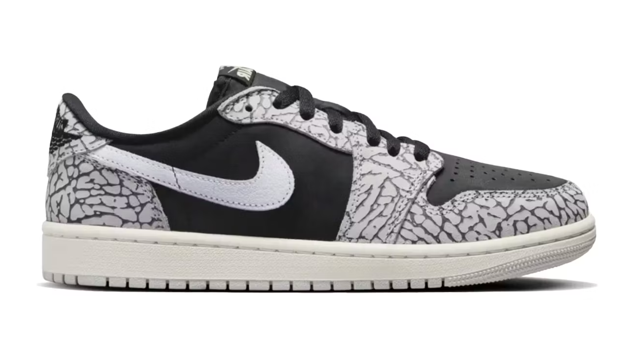 Black Cement Jordan 1 Low OG
