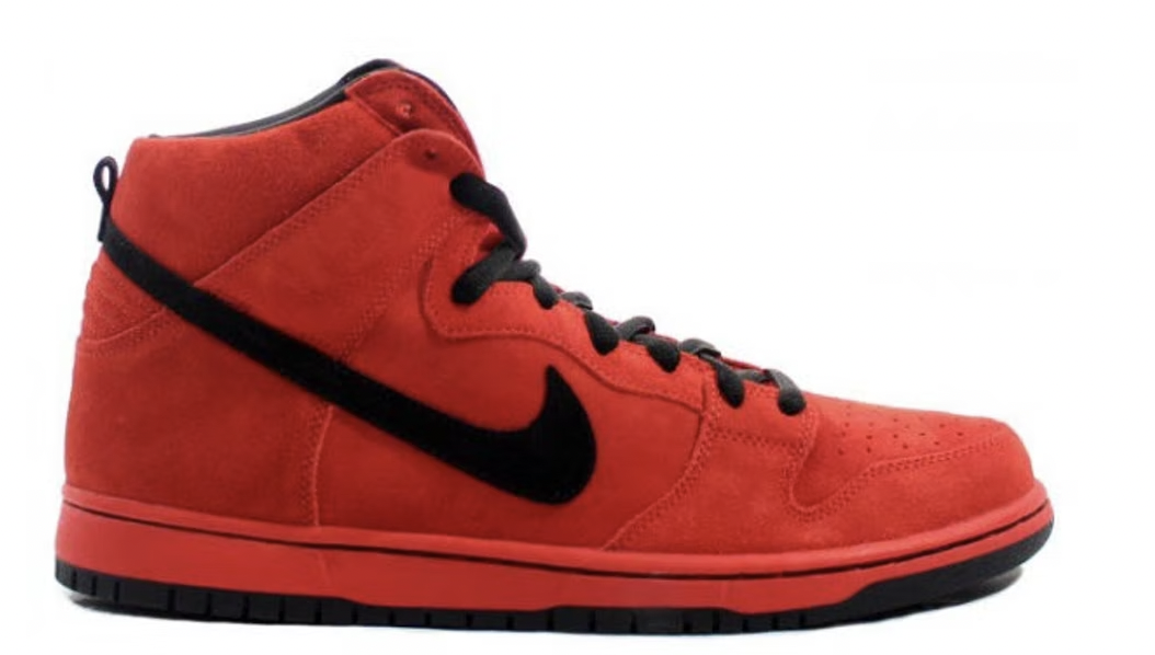 Red Devil Nike SB Dunk high