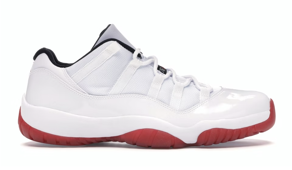 White Red Jordan 11 retro low