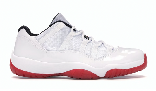 White Red Jordan 11 retro low